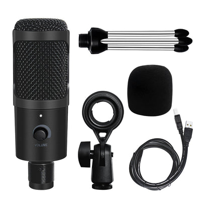 Professional USB Condenser Microphones For PC Computer Laptop Singing Gaming Streaming Recording Studio YouTube Video Microfon - 𝐃𝐔𝐕𝐋𝐀𝐒𝐇𝐎𝐏