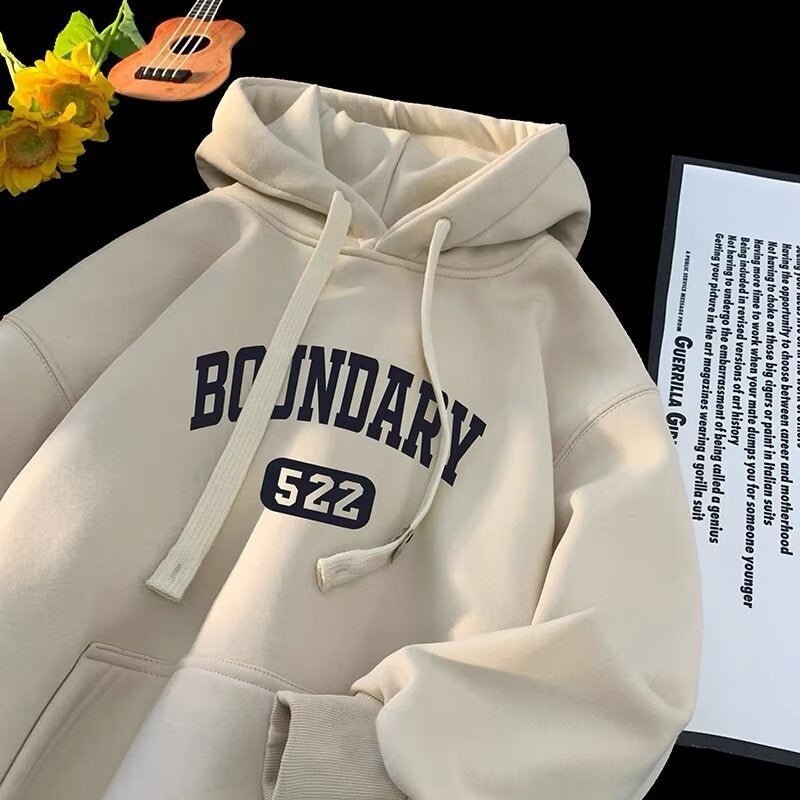 Retro INS Fleece Thickened Hoodie for Women and Men, Oversize Top and Jacket - 𝐃𝐔𝐕𝐋𝐀𝐒𝐇𝐎𝐏