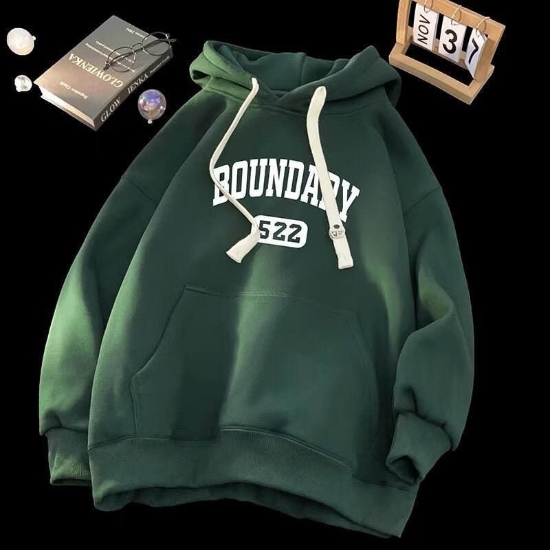 Retro INS Fleece Thickened Hoodie for Women and Men, Oversize Top and Jacket - 𝐃𝐔𝐕𝐋𝐀𝐒𝐇𝐎𝐏