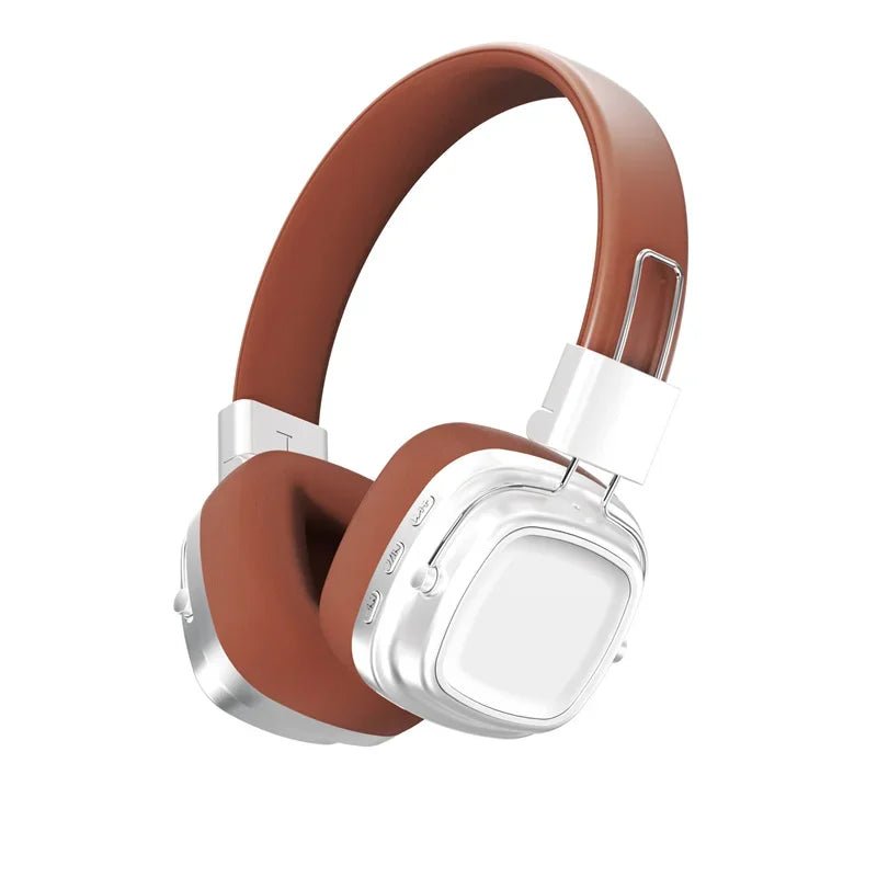 Retro On - Ear Wireless Headset Bluetooth Talking Headset Surround Sound Headset Bluetooth 5.3 DR02 - 𝐝𝐮𝐯𝐥𝐚𝐬𝐡𝐨𝐩.𝐜𝐨𝐦