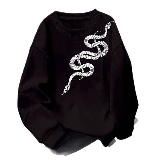 Round neck pullover long sleeved sweatshirt - 𝐝𝐮𝐯𝐥𝐚𝐬𝐡𝐨𝐩.𝐜𝐨𝐦