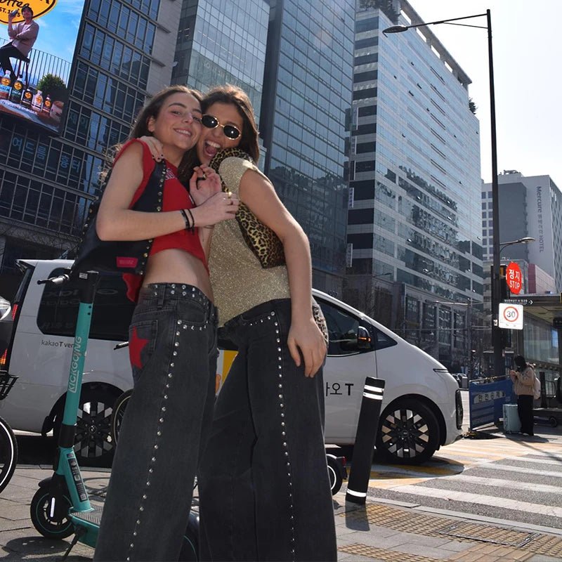 Street Women's Denim Shorts Pentagram Pattern Pocket Low Waist Slim Zipper Female Mini Jeans 2026 Spring Summer Chic Lady Shorts - 𝐃𝐔𝐕𝐋𝐀𝐒𝐇𝐎𝐏