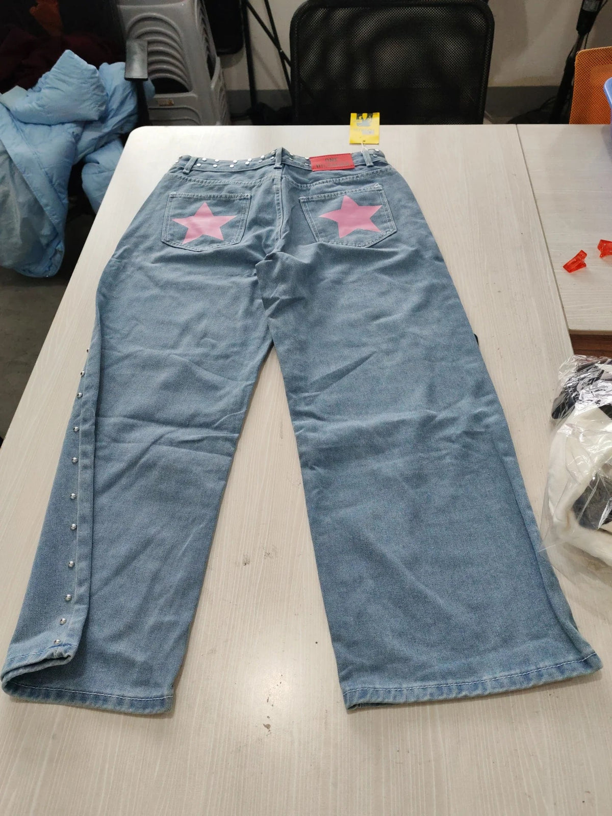 Street Women's Denim Shorts Pentagram Pattern Pocket Low Waist Slim Zipper Female Mini Jeans 2026 Spring Summer Chic Lady Shorts - 𝐃𝐔𝐕𝐋𝐀𝐒𝐇𝐎𝐏