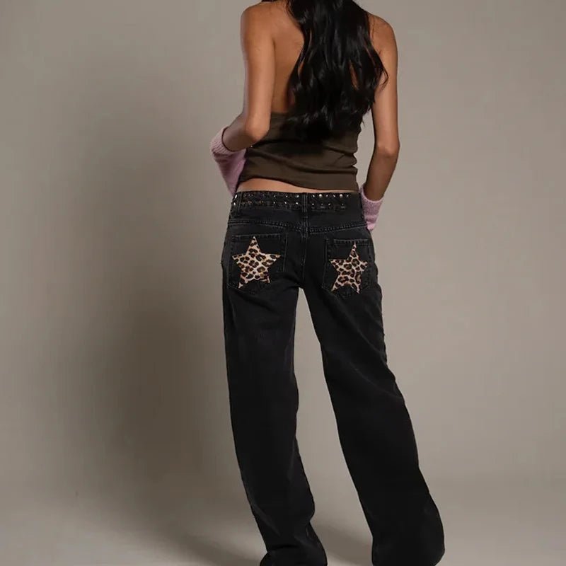 Street Women's Denim Shorts Pentagram Pattern Pocket Low Waist Slim Zipper Female Mini Jeans 2026 Spring Summer Chic Lady Shorts - 𝐝𝐮𝐯𝐥𝐚𝐬𝐡𝐨𝐩.𝐜𝐨𝐦