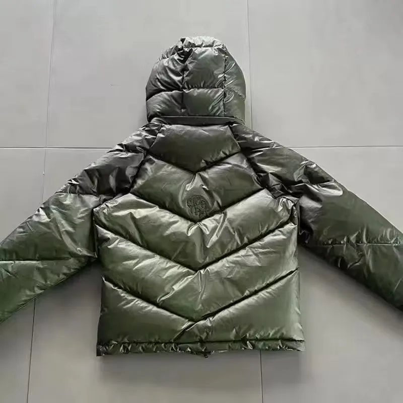 Streetwear Men Y2K Down Jacket Hooded Waterproof Windproof Warm Thick Winter Parka Casual Outdoor Fashion Streetwear Puffer Coat - 𝐃𝐔𝐕𝐋𝐀𝐒𝐇𝐎𝐏