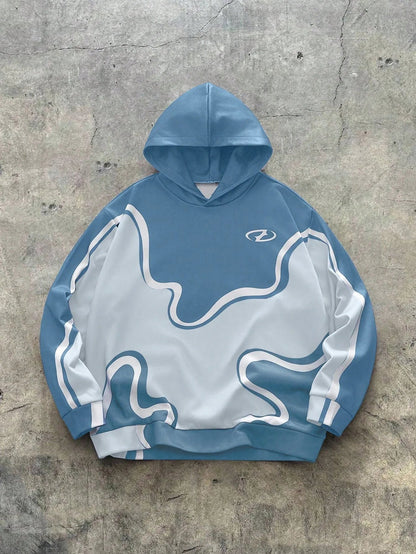 The new men's hooded sweatshirt for Spring and Autumn 2025 features a casual comfortable and soft 3D pattern print - 𝐃𝐔𝐕𝐋𝐀𝐒𝐇𝐎𝐏