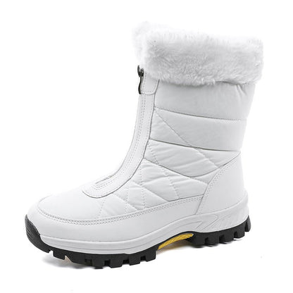Thick and Warm Snow Boots with Velvet, Large Cotton Shoes - 𝐝𝐮𝐯𝐥𝐚𝐬𝐡𝐨𝐩.𝐜𝐨𝐦