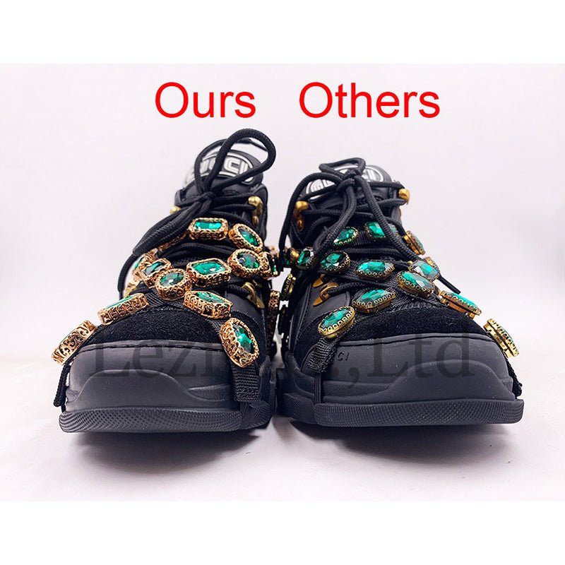 Trainers Rhinestone Sneakers Women Platform Thick Sole Muffin Flats Diamond Elevator Creepers Shoes High Quality Mesh Crystal - 𝐝𝐮𝐯𝐥𝐚𝐬𝐡𝐨𝐩.𝐜𝐨𝐦