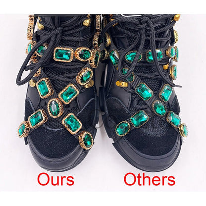Trainers Rhinestone Sneakers Women Platform Thick Sole Muffin Flats Diamond Elevator Creepers Shoes High Quality Mesh Crystal - 𝐝𝐮𝐯𝐥𝐚𝐬𝐡𝐨𝐩.𝐜𝐨𝐦