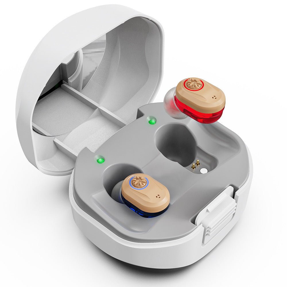 TWS ear charging case hearing aid sound amplifier auxiliary hearing aid direct charging model - 𝐃𝐔𝐕𝐋𝐀𝐒𝐇𝐎𝐏