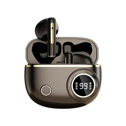 TWS Wireless Bluetooth Headset LED Dislpaly Binaural Waterproof Noise Reduction Earphone Sports Stereo Noise Canceling Headphone - 𝐃𝐔𝐕𝐋𝐀𝐒𝐇𝐎𝐏