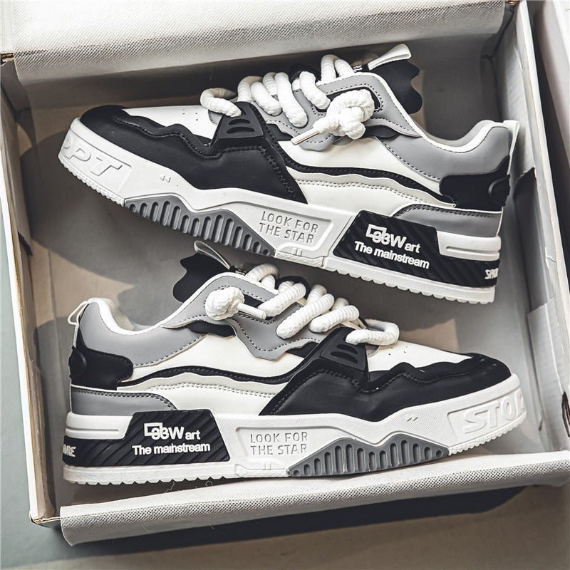 Versatile Thick Sole Casual Flat Shoes, Anti slip Youth Sports Trendy Shoes - 𝐝𝐮𝐯𝐥𝐚𝐬𝐡𝐨𝐩.𝐜𝐨𝐦