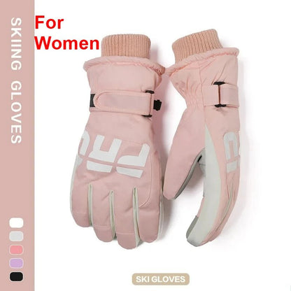 Winter Cycling Gloves Non Slip Touch Ski Gloves Snowboard Accessories Waterproof Pocket Warm Men's and Women's Thermal Gloves - 𝐃𝐔𝐕𝐋𝐀𝐒𝐇𝐎𝐏