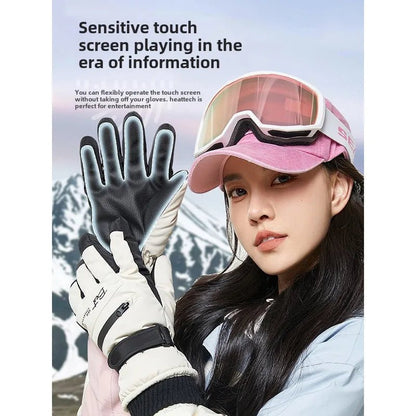 Winter Cycling Gloves Non Slip Touch Ski Gloves Snowboard Accessories Waterproof Pocket Warm Men's and Women's Thermal Gloves - 𝐃𝐔𝐕𝐋𝐀𝐒𝐇𝐎𝐏