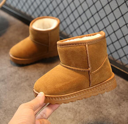 Winter Kids Fashion snow boots thick Child cotton shoes warm plush soft bottom girls short boots ski boot baby toddler boots - 𝐝𝐮𝐯𝐥𝐚𝐬𝐡𝐨𝐩.𝐜𝐨𝐦
