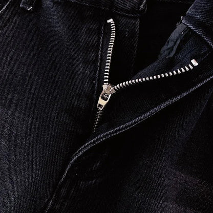 Winter Lady Plush Thermal High Waist Thin Jeans Girls Fleece Snow Warm Denim Pants Female Comfortable Straight Leg Trousers - 𝐃𝐔𝐕𝐋𝐀𝐒𝐇𝐎𝐏