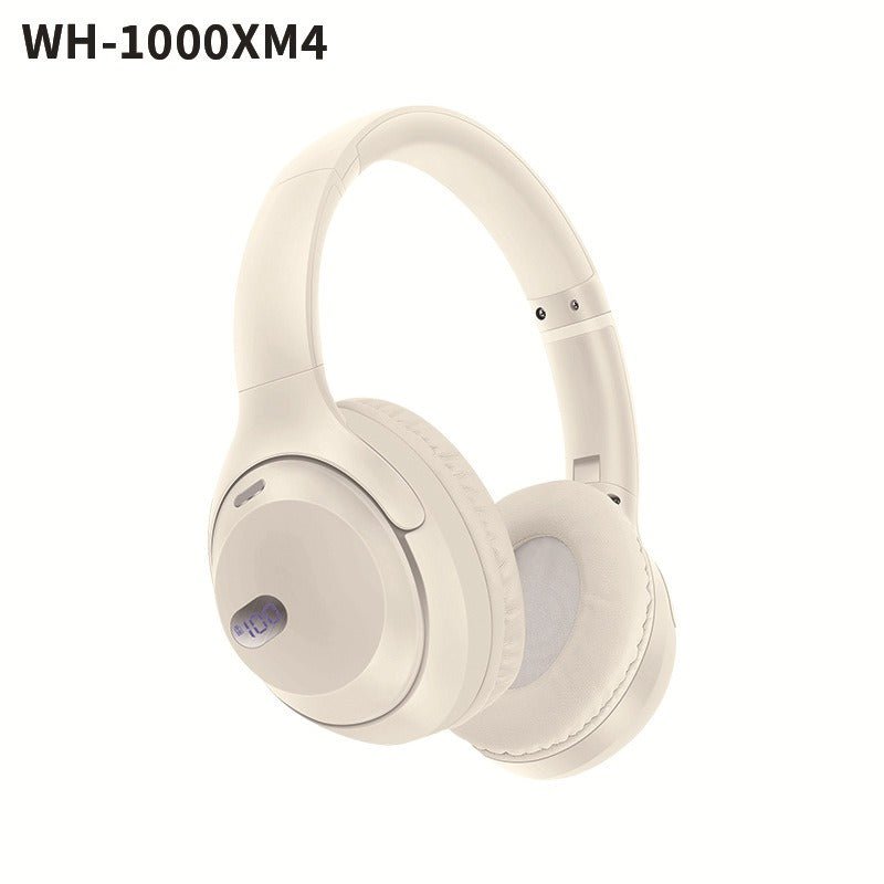 Wireless Bluetooth headset with battery display long battery life and foldable design - 𝐝𝐮𝐯𝐥𝐚𝐬𝐡𝐨𝐩.𝐜𝐨𝐦