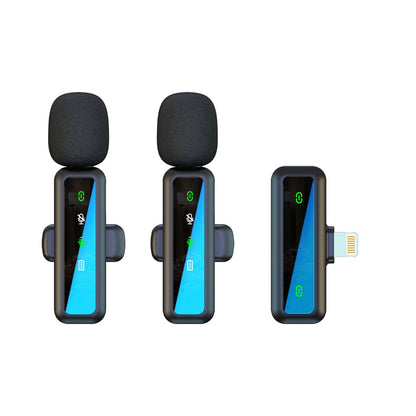 Wireless Lapel Microphone for Outdoor Computer Live Streaming Noise Reduction Universal Small Microphone - 𝐝𝐮𝐯𝐥𝐚𝐬𝐡𝐨𝐩.𝐜𝐨𝐦