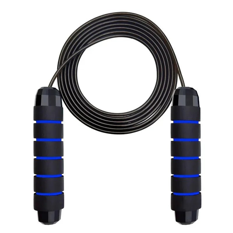With Ball Bearings Adjustable Tangle - Free Speed Wire Jump Rope Workout with Foam Handles for Fitness Home Workouts and Slim Body - 𝐃𝐔𝐕𝐋𝐀𝐒𝐇𝐎𝐏