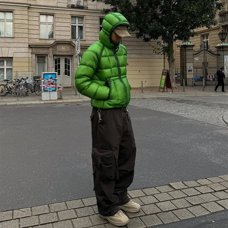 Women Parkas Cotton Jackets Stand Collar Quilted Zipper Long Sleeve Slim Coat Thick Warm Streetwear 2025 Winter Lady Outerwear - 𝐃𝐔𝐕𝐋𝐀𝐒𝐇𝐎𝐏