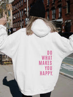 Women's Fleece - lined Hoodie with Print, Kangaroo Pocket, Drawstring, Letter Splicing, Abstract Print - 𝐝𝐮𝐯𝐥𝐚𝐬𝐡𝐨𝐩.𝐜𝐨𝐦