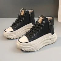 Women's Sneakers Luxury Fashion Womens Boots High - top Platform Casual Shoes New Female Outdoor Running Shoes Zapatillas De Mujer - 𝐝𝐮𝐯𝐥𝐚𝐬𝐡𝐨𝐩.𝐜𝐨𝐦