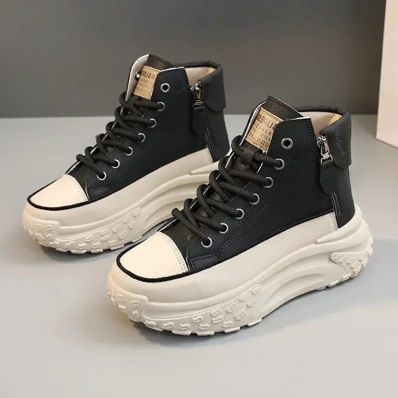 Women's Sneakers Luxury Fashion Womens Boots High - top Platform Casual Shoes New Female Outdoor Running Shoes Zapatillas De Mujer - 𝐝𝐮𝐯𝐥𝐚𝐬𝐡𝐨𝐩.𝐜𝐨𝐦