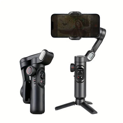 XE 3 - Axis Handheld Gimbal Stabilizer Foldable Smartphone Cellphone Video Record Vlog PTZ Stabilizer For IPhone Xiaomi Sa - 𝐃𝐔𝐕𝐋𝐀𝐒𝐇𝐎𝐏