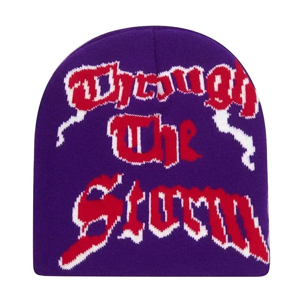 Y2K Letter Knitted Winter Autumn Beanie Cap Men Women Kanye Beanies Gorras Hombre Top Warm Skiing Hat Ear Hats Hip Hop Skullcap - 𝐃𝐔𝐕𝐋𝐀𝐒𝐇𝐎𝐏