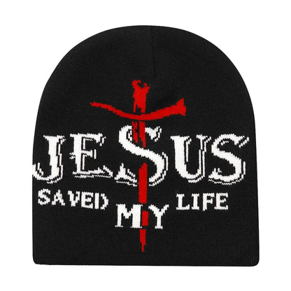 Y2K Letter Knitted Winter Autumn Beanie Cap Men Women Kanye Beanies Gorras Hombre Top Warm Skiing Hat Ear Hats Hip Hop Skullcap - 𝐃𝐔𝐕𝐋𝐀𝐒𝐇𝐎𝐏