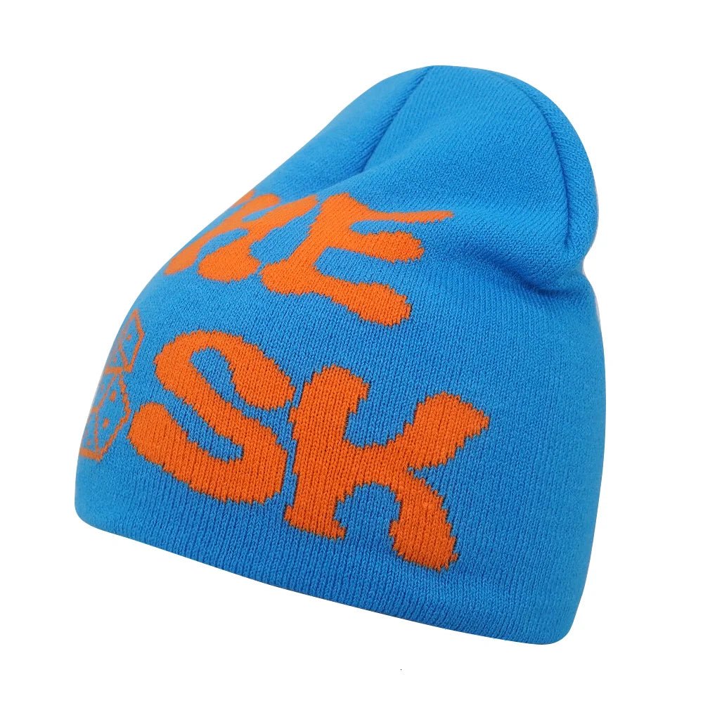 Y2K Letter Knitted Winter Autumn Beanie Cap Men Women Kanye Beanies Gorras Hombre Top Warm Skiing Hat Ear Hats Hip Hop Skullcap - 𝐃𝐔𝐕𝐋𝐀𝐒𝐇𝐎𝐏