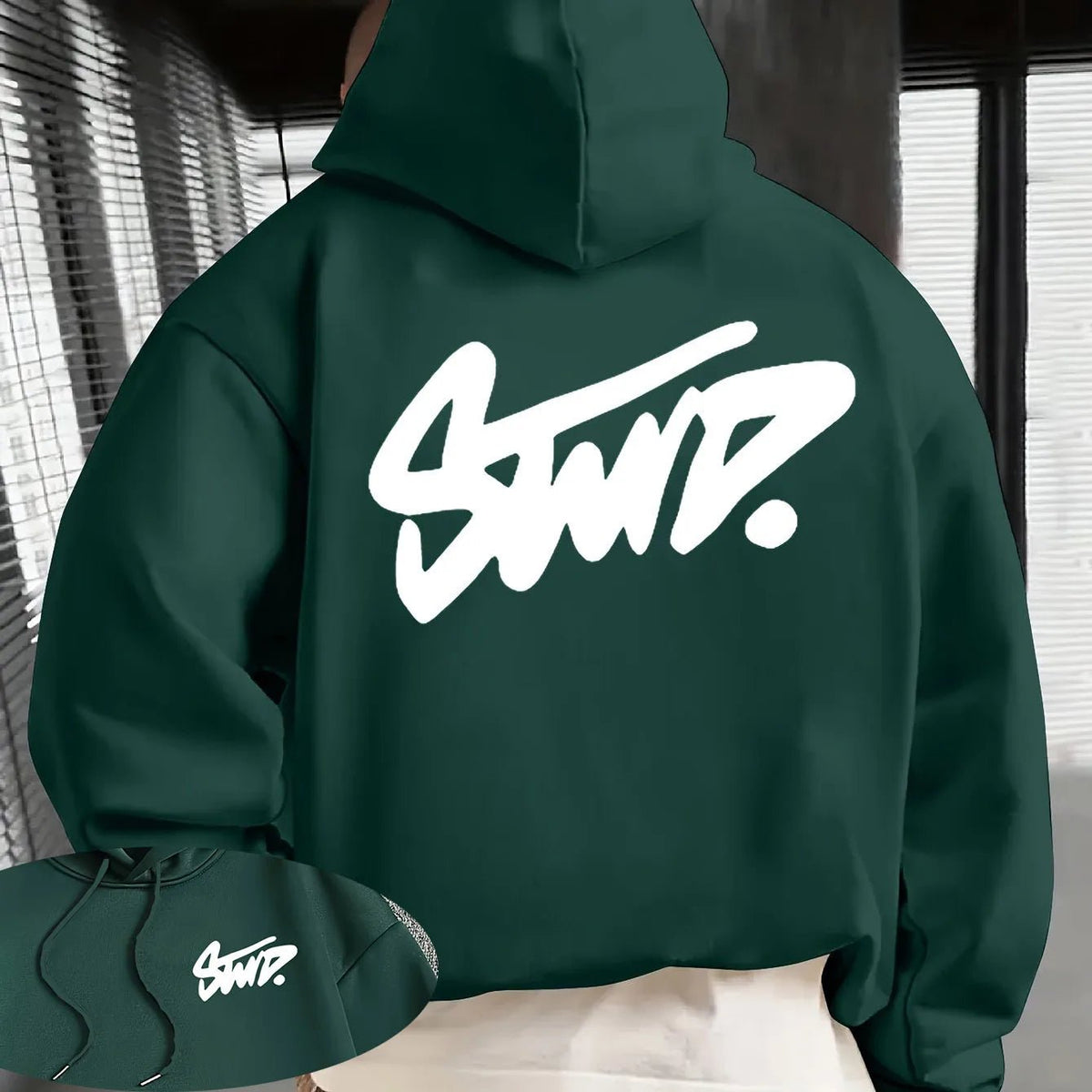 Y2K Man Clothing Daily Casual Fashion Personality Long Sleeve Hooded Advanced Classic Popular Solid Pattern Female Pullover - 𝐃𝐔𝐕𝐋𝐀𝐒𝐇𝐎𝐏