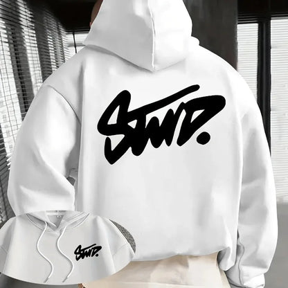 Y2K men's daily casual warm fashion personalized long sleeved hooded high - end classic popular solid color men's pullover - 𝐃𝐔𝐕𝐋𝐀𝐒𝐇𝐎𝐏