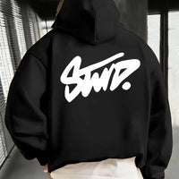 Y2K men's daily casual warm fashion personalized long sleeved hooded high - end classic popular solid color men's pullover - 𝐃𝐔𝐕𝐋𝐀𝐒𝐇𝐎𝐏